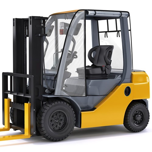 Forklift cover pvc cab - forklift,
